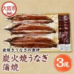 炭火焼うなぎ蒲焼 3尾