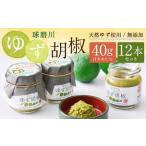 絶品 人吉球磨の球磨川 ゆず胡椒 40g×12本