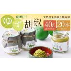 絶品 人吉球磨の球磨川 ゆず胡椒 40g×20本