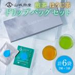煎茶 ほうじ茶 ドリップバッグ セット 計6袋