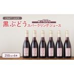 ジュース スパークリング 黒ぶどう100% 250ml