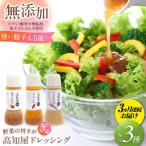 素材力 高知屋 ドレッシング 3本セット 人参