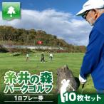糸井の森 1日プレー券 10枚セット T061-002