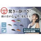 60cm 高密度 サイレントアンブレラ 晴雨兼用傘