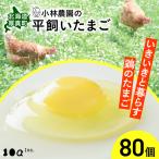 平飼い有精卵 80個