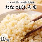 令和8年産 ファーム坂口の特別栽培米 ななつぼし玄米 10kg