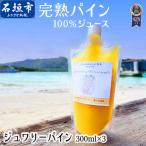 完熟ジュワリーパイン果汁100%の濃厚ジュース300ml×3パック…