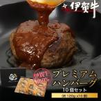 惣菜 伊賀牛100%プレミアムハンバーグ10個セット 約120g