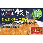 宇都宮餃子 はちまん餃子 にんにくチーズ餃子 12個