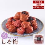訳あり 梅干し 大粒 大玉 つぶれ梅 しそ梅 約500g