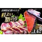 かつおのタタキ 4節 約1.4kg