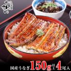 ふるさと納税 国産うなぎ蒲焼き大サイズ150ｇ 4本セット(B997-2) 和歌山県有田市