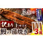 ふるさと納税 うなぎ 訳あり 鰻の蒲焼き 3尾 《7月上旬-7月中旬頃出荷》│ うなぎ 国産 うなぎ 訳あり サイズ不揃い 1尾100g以上 先行予約 土用.. 徳島県上板町