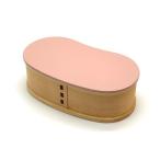 曲げわっぱ 豆型 カラー 弁当箱 紀州漆器 まげわっぱ