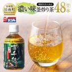 サンA 濃い味釜炒り茶 機能性表示食品 PET 280ml×48本