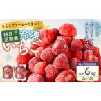 いちごファームきららの冷凍あまおう2kg 合計6kg