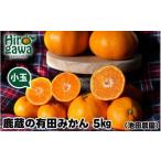 ふるさと納税 鹿蔵の 有田 みかん 訳あり 小玉 5kg 光センサー 選果 / 温州みかん 有田みかん 甘い 家庭用 和歌山 柑橘 ※2026年11月〜順次発.. 和歌山県広川町