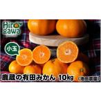 ふるさと納税 鹿蔵の 有田 みかん 訳あり 小玉 10kg 光センサー 選果 / 温州みかん 有田みかん 甘い 家庭用 和歌山 柑橘 ※11月〜翌年1月下旬.. 和歌山県広川町