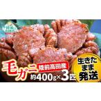 三陸産活毛ガニ約400g×3匹 かに 蟹