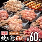 若鶏の焼き鳥セット5種 60本