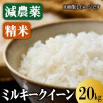 減農薬ミルキークイーン 精米 20kg