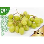 ふるさと納税 《 先行予約 / 令和7年産 》 訳ありシャインマスカット2kg 山形県米沢市