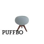 PUFFBO パフボ アイスグレー×ダークブラウン