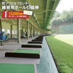 別ソウゴルフセンター練習用ボール引換券15,000円券