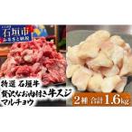 牛スジ500g×2 マルチョウ300g×2のセット