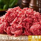 牛肉 ハンバーグ さつま福永牛 ミンチ肉 二度挽き 250g×2パ…