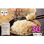 ふるさと納税 玄米 30kg【数量限定】令和7年産 コシヒカリ 長野県産【かまくらの里こしひかり】7-3A 長野県飯山市
