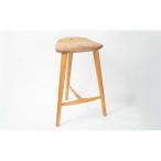 木の椅子展入選作のハイスツール 椅子 いす