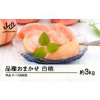 ふるさと納税 《先行予約》もも 桃 品種おまかせ 8月旬の白桃 秀品 約3kg (6~13個程度) 8月発送 山形県産 nf-mohtx3-8f 山形県山辺町