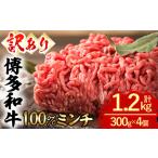 博多和牛100%ミンチ 計1.2kg