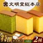 文明堂 特撰カステラ 2種 カステラ食べ比べ