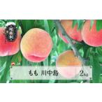 ふるさと納税 先行予約 もも 川中島 2kg ◯秀以上 2025年産 令和7年産 桃 白桃 モモ 果物 フルーツ 山形県産 送料無料 ※沖縄・離島への配送不.. 山形県尾花沢市