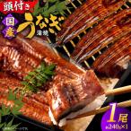 うなぎの蒲焼×1尾 頭付き 鰻 ウナギ かば焼き