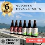 クラフトビール セゾンビールとmucacaいちじくのフルーツビ…