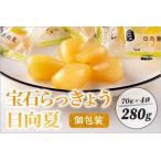 宝石らっきょう 日向夏 個包装セット 280g