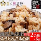 金の桜黒豚 炊き込み ご飯の素 2合用 260g