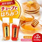 はちみつ チューブ2本セット みかん くろがねもち 各500g