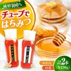 はちみつ チューブ2本セット 百花 みかん 各250g