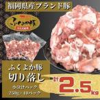 ふくよか豚切り落し2.5kg 250g×10パック