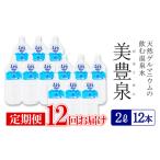 T20-1403 飲む温泉水 美豊泉 2L×12本