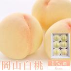 もも 2027年 岡山白桃 約1.5kg