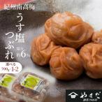ご 紀州南高梅 うす塩 つぶれ 塩分約6% 700g×2