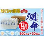T25-1101 飲む垂水温泉水 潤命 500ml×30本