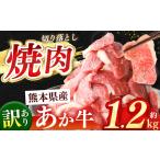 ふるさと納税 訳あり 熊本県産 あか牛 焼肉 切り落とし 約 1.2kg | 熊本県 和水町 くまもと なごみ 肉 牛肉 肥後 肥後の赤牛 スライス 冷凍 切.. 熊本県和水町
