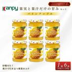 ジャム 果実と果汁だけの甘み パインアップル 260g×6