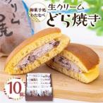 御菓子処わたなべ製造 生どら10個入_菓子